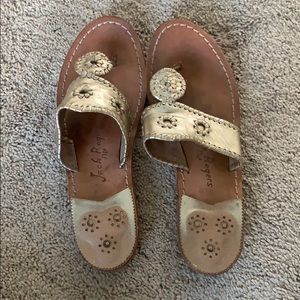 Jack Rogers Platinum Sandals